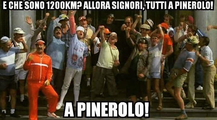 Amici Piemontesi! Domani ci vediamo a Pinerolo!