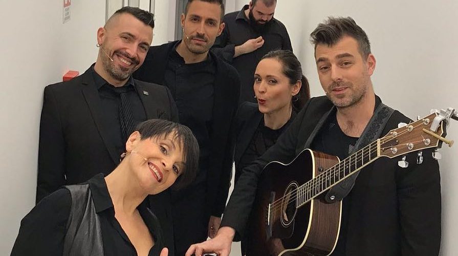 Pronti per salire sul palco ieri a Verbania! #oblivion #thehumanjukebox #verbania #piemonte #show #showtime&hellip;