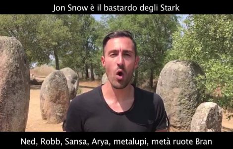 TUTTO IL TRONO DI SPADE IN 1:40 Sette stagioni del Trono di Spade riassunte…