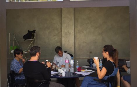Genius at work! Continuano senza sosta le prove per LA BIBBIA RIVEDUTA E SCORRETTA.…