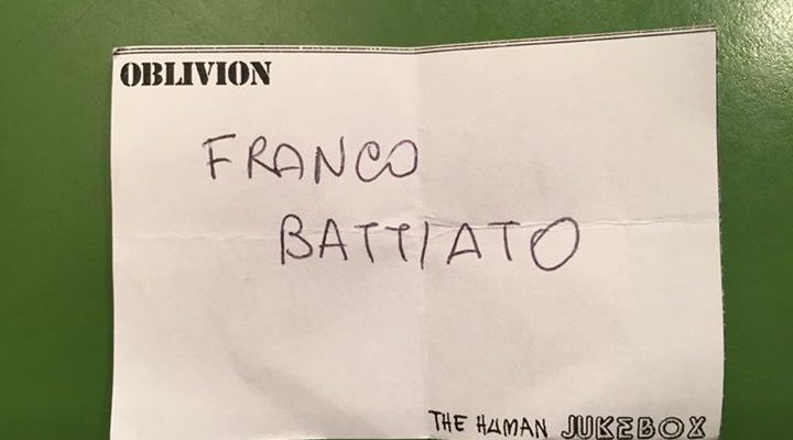 Classifica di ieri sera. Primo posto per Franco Battiato. Secondi De Andrè e Battisti.…