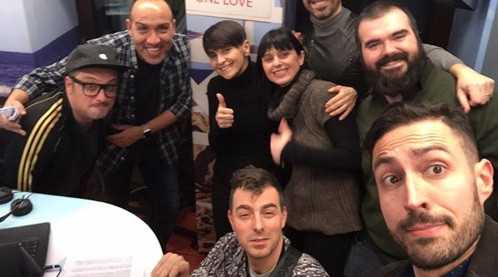 Foto di fine trasmissione dai Vitiello a Radio Deejay. Buonanotte da Dee Notte -…