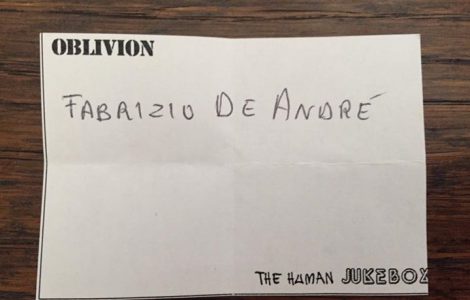Classifica della serata di ieri a Foligno. Primo posto per Fabrizio De Andrè. Secondo…