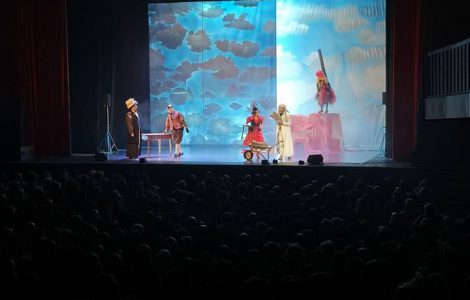 Prima bellissima replica SOLD OUT de LA BIBBIA RIVEDUTA E SCORRETTA al Teatro Celebrazioni…