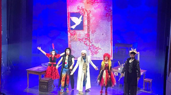 Grazie al teatro e al comune di Novellara che ci hanno accolti a braccia…