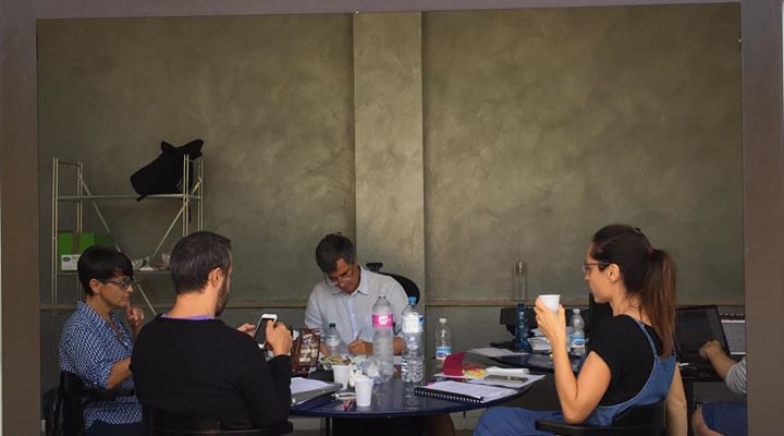 Genius at work! Continuano senza sosta le prove per LA BIBBIA RIVEDUTA E SCORRETTA.…