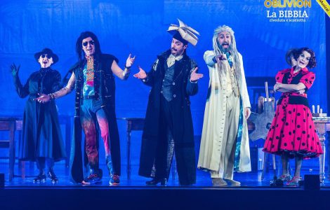LA BIBBIA RIVEDUTA E SCORRETTA in tour nei principali teatri italiani! Non perdetevela, sarebbe…