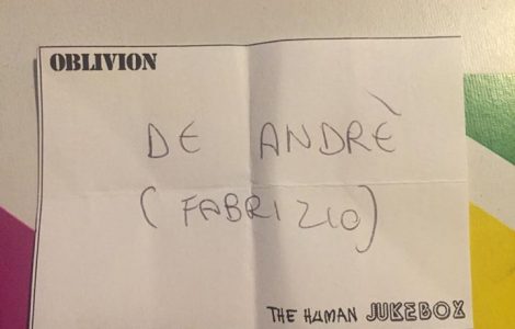 Classifica della serata di Ventimiglia. Ancora primo Fabrizio De Andrè. Secondo posto per Tiziano…