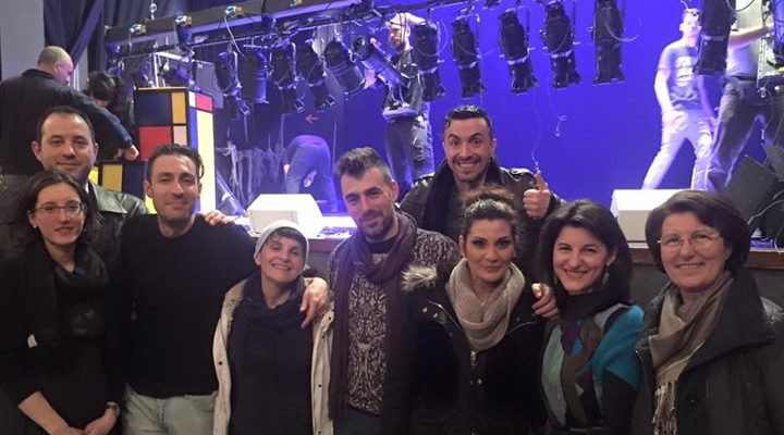 Gli amici di Paoul Calzaturificio questa sera con noi. Tutto il tour si regge…